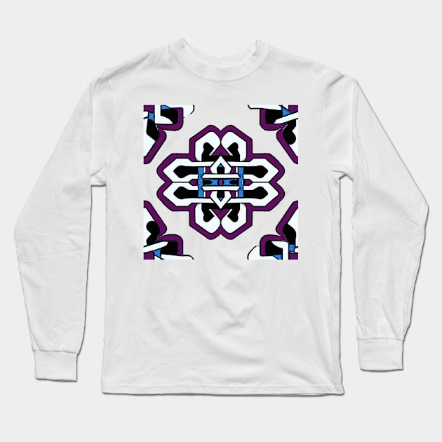 Lotus Long Sleeve T-Shirt by bertmango